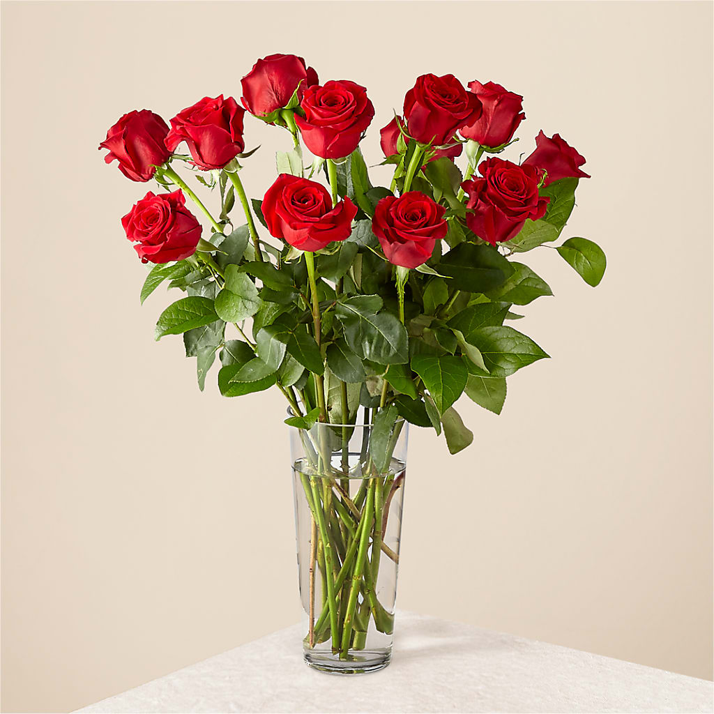 Long Stem Red Rose Bouquet – Flowers By Aylen Llc, Fort Pierce FL