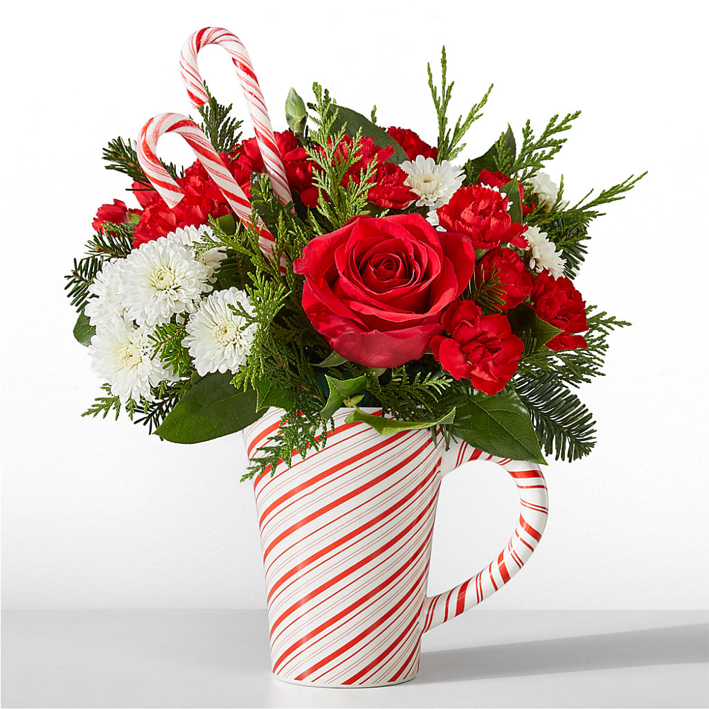 Peppermint Swirl Mug – Flowers By Aylen Llc, Fort Pierce FL