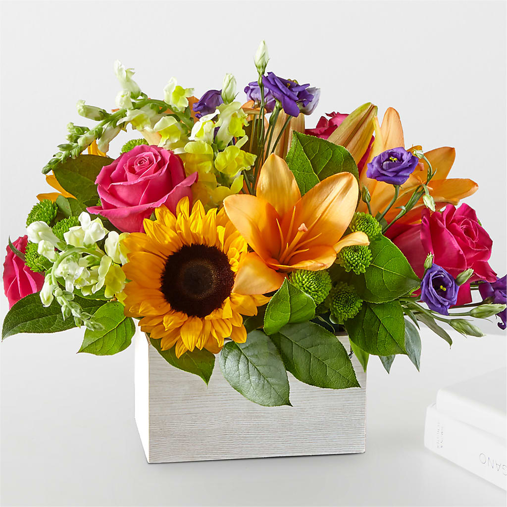 Best Day Box Bouquet – Flowers By Aylen Llc, Fort Pierce FL