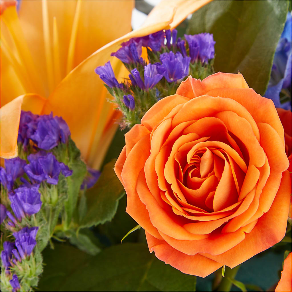 Radiant Citrus Box Bouquet – Flowers By Aylen Llc, Fort Pierce FL