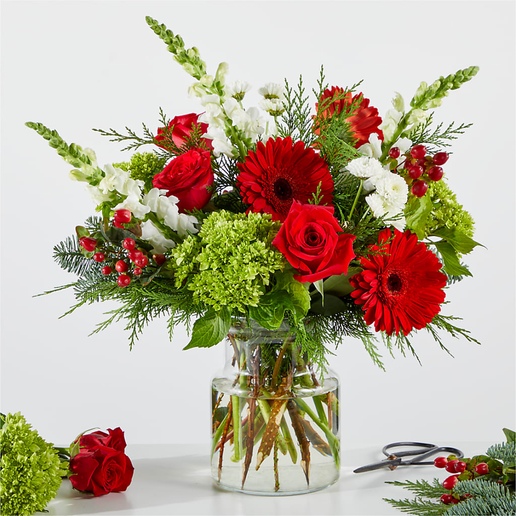 Merry Moment Bouquet – A Florist Original – Flowers By Aylen Llc, Fort Pierce FL