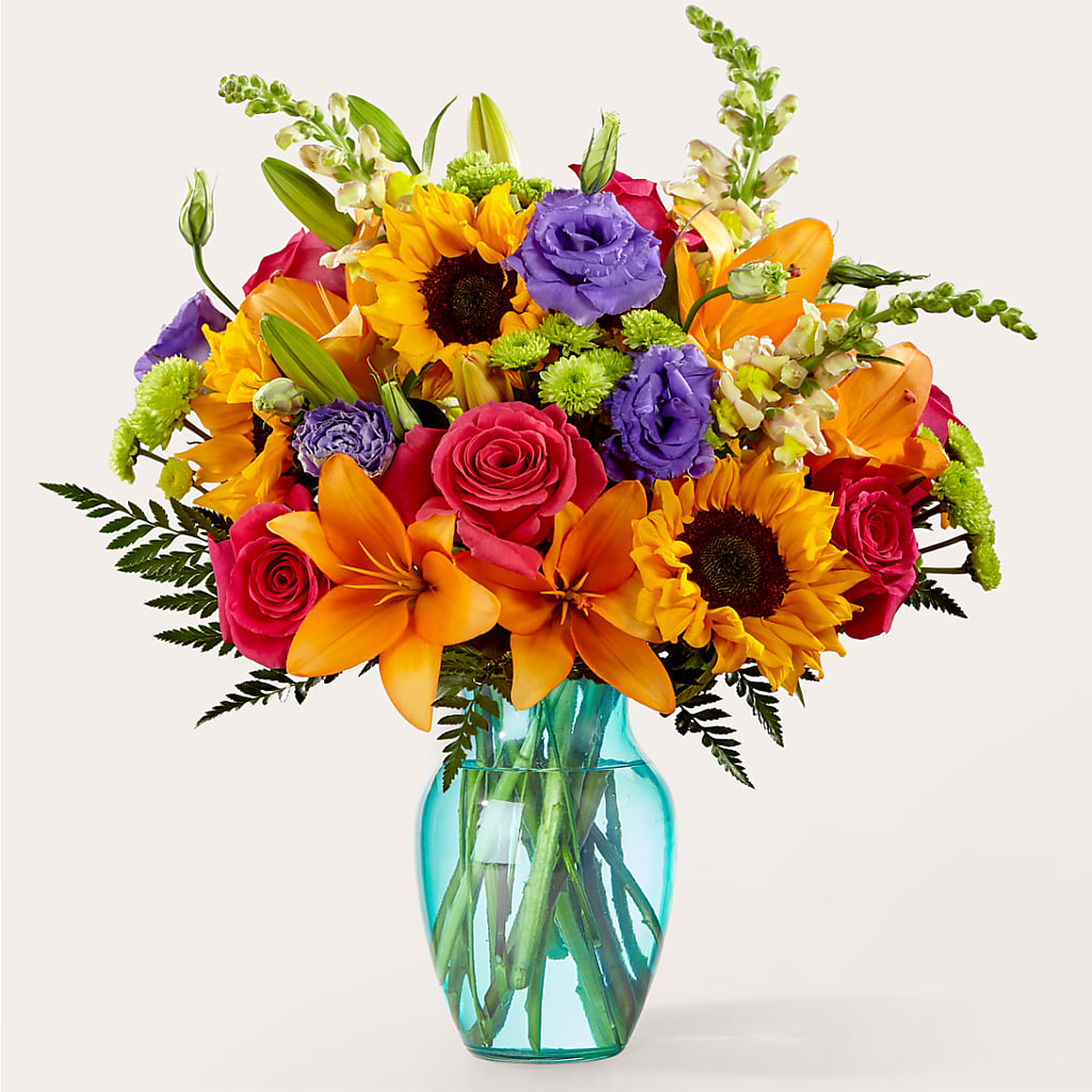 Double Rainbow Bouquet – Flowers By Aylen Llc, Fort Pierce FL