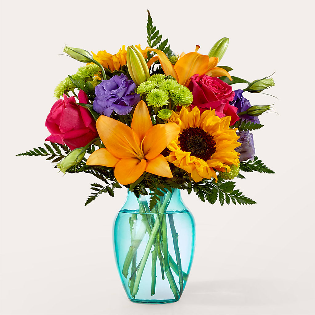 Double Rainbow Bouquet – Flowers By Aylen Llc, Fort Pierce FL