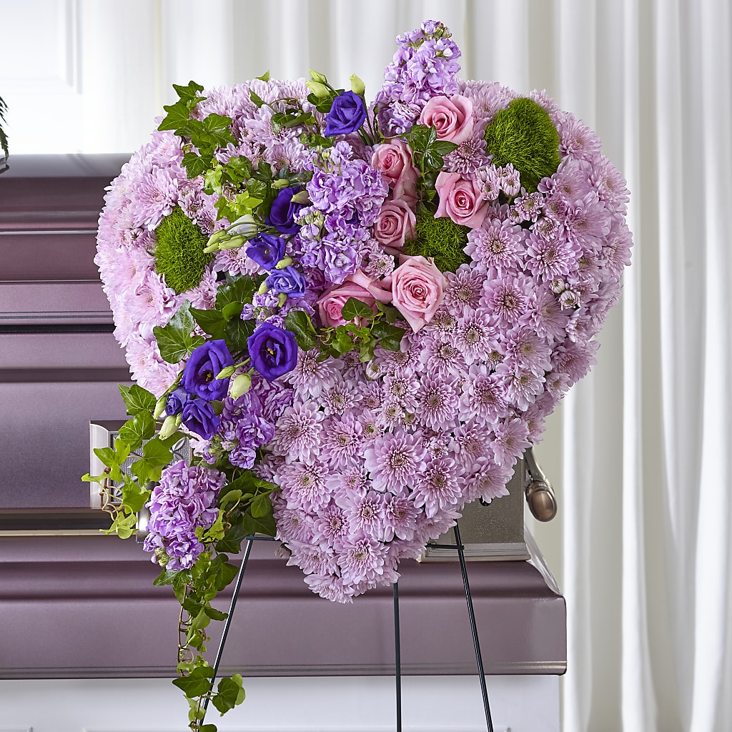 Treasured Love Standing Heart – Flowers By Aylen Llc, Fort Pierce FL