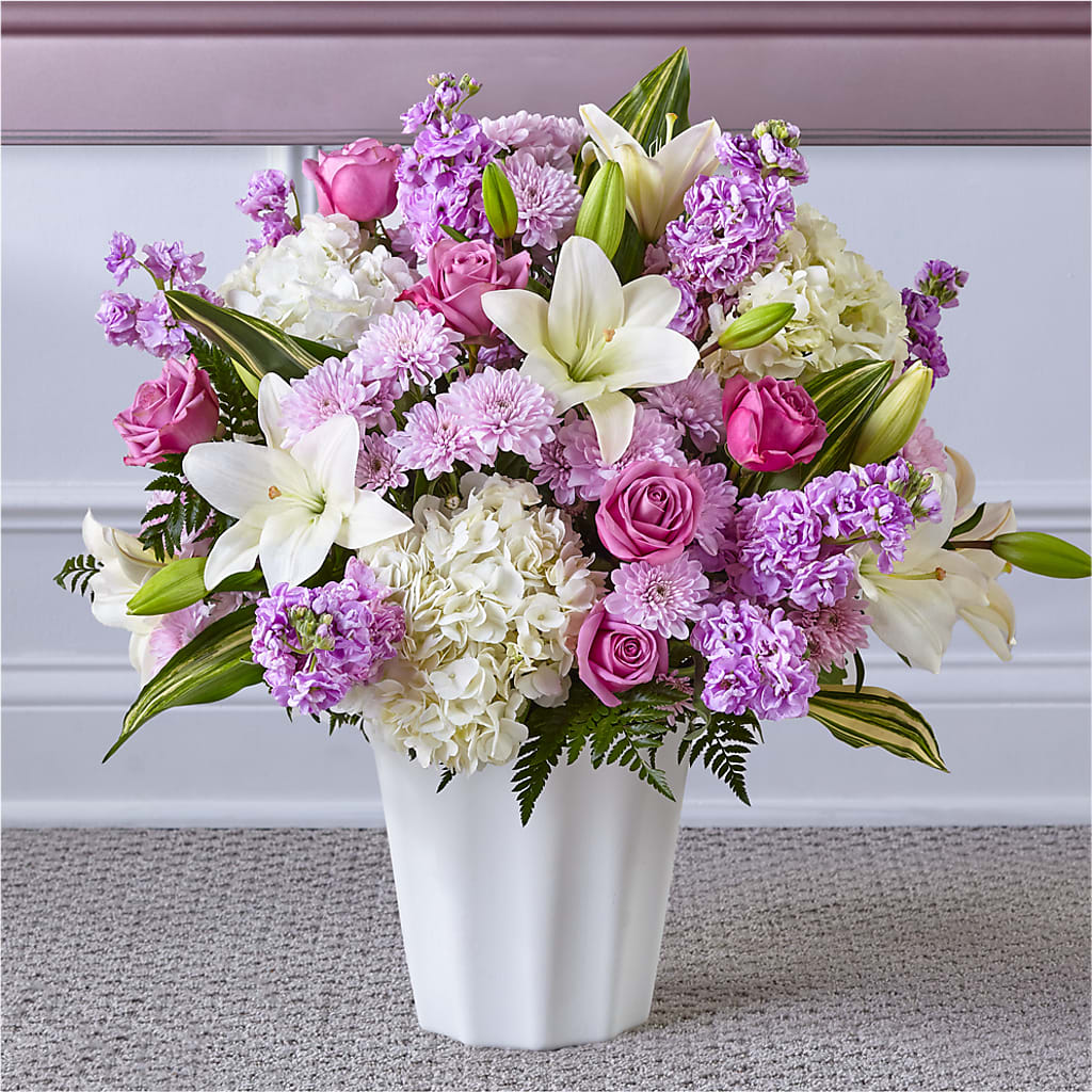 Heaven Sent Floor Basket – Flowers By Aylen Llc, Fort Pierce FL