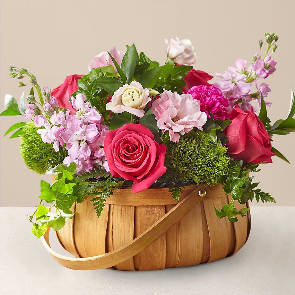Radiance in Bloom Basket – Flowers By Aylen Llc, Fort Pierce FL