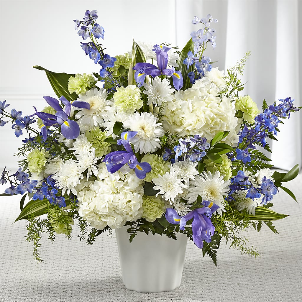 Soft Serenity Floor Basket – Flowers By Aylen Llc, Fort Pierce FL