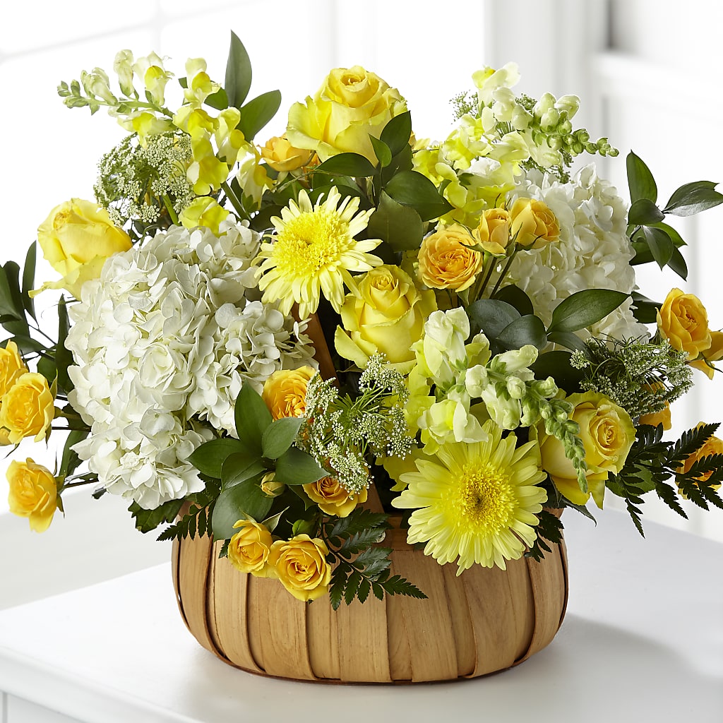 Rustic Remembrance Basket – Flowers By Aylen Llc, Fort Pierce FL