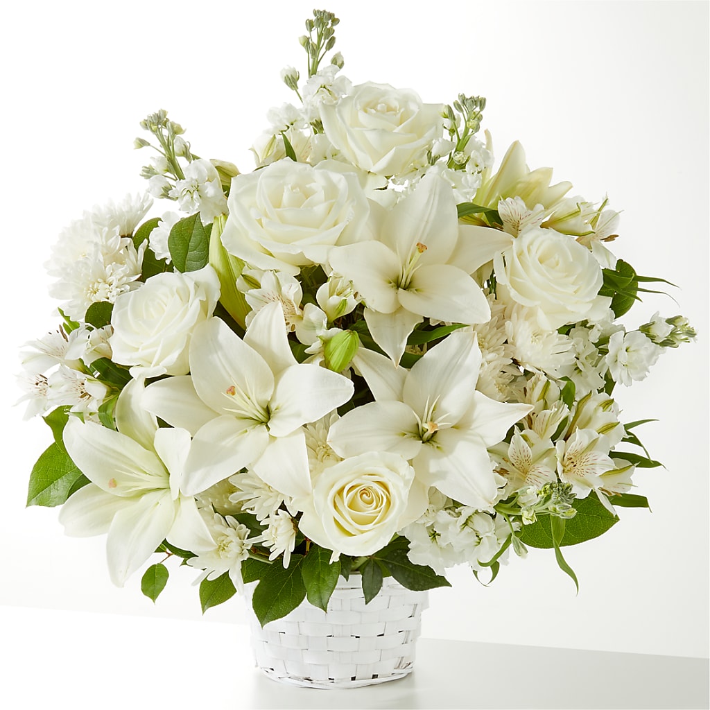 Peaceful Reflections Arrangement – Flowers By Aylen Llc, Fort Pierce FL