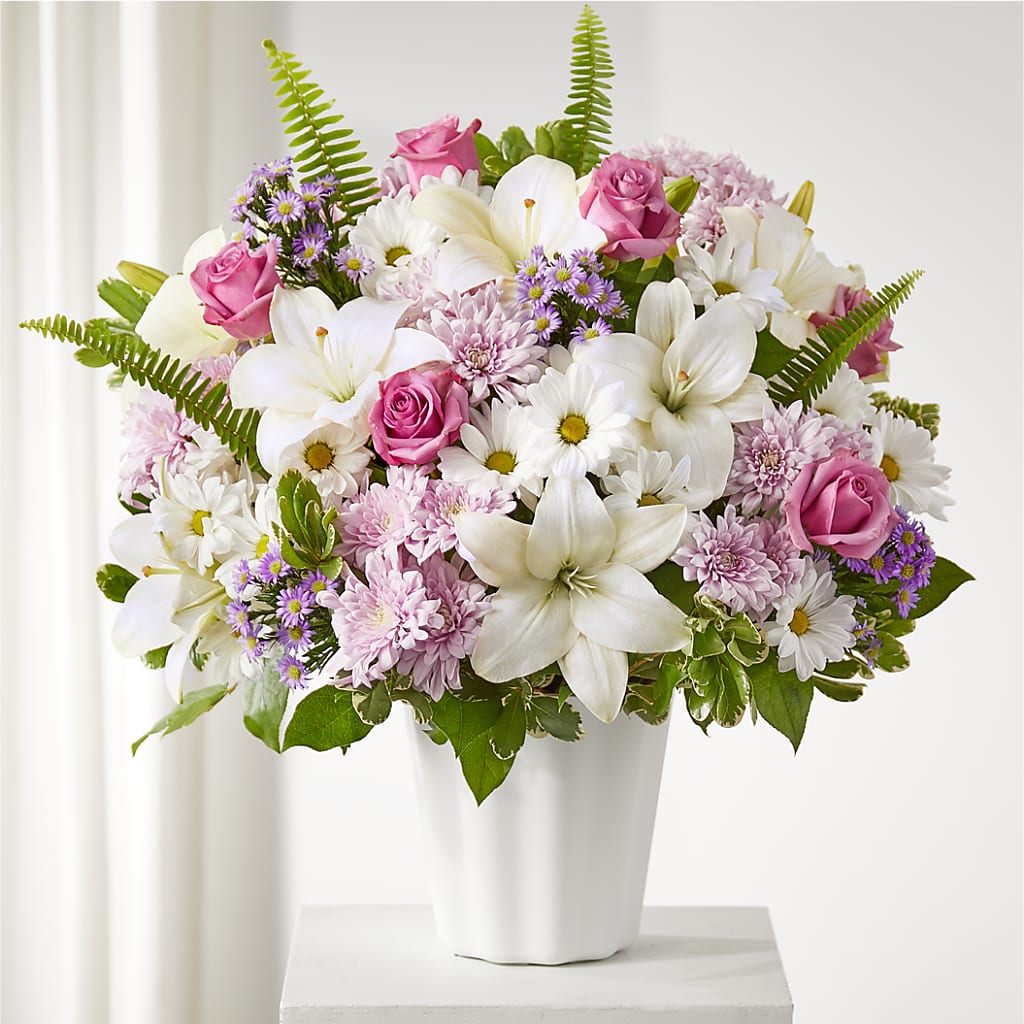 Warmest Thoughts Tabletop Basket – Flowers By Aylen Llc, Fort Pierce FL