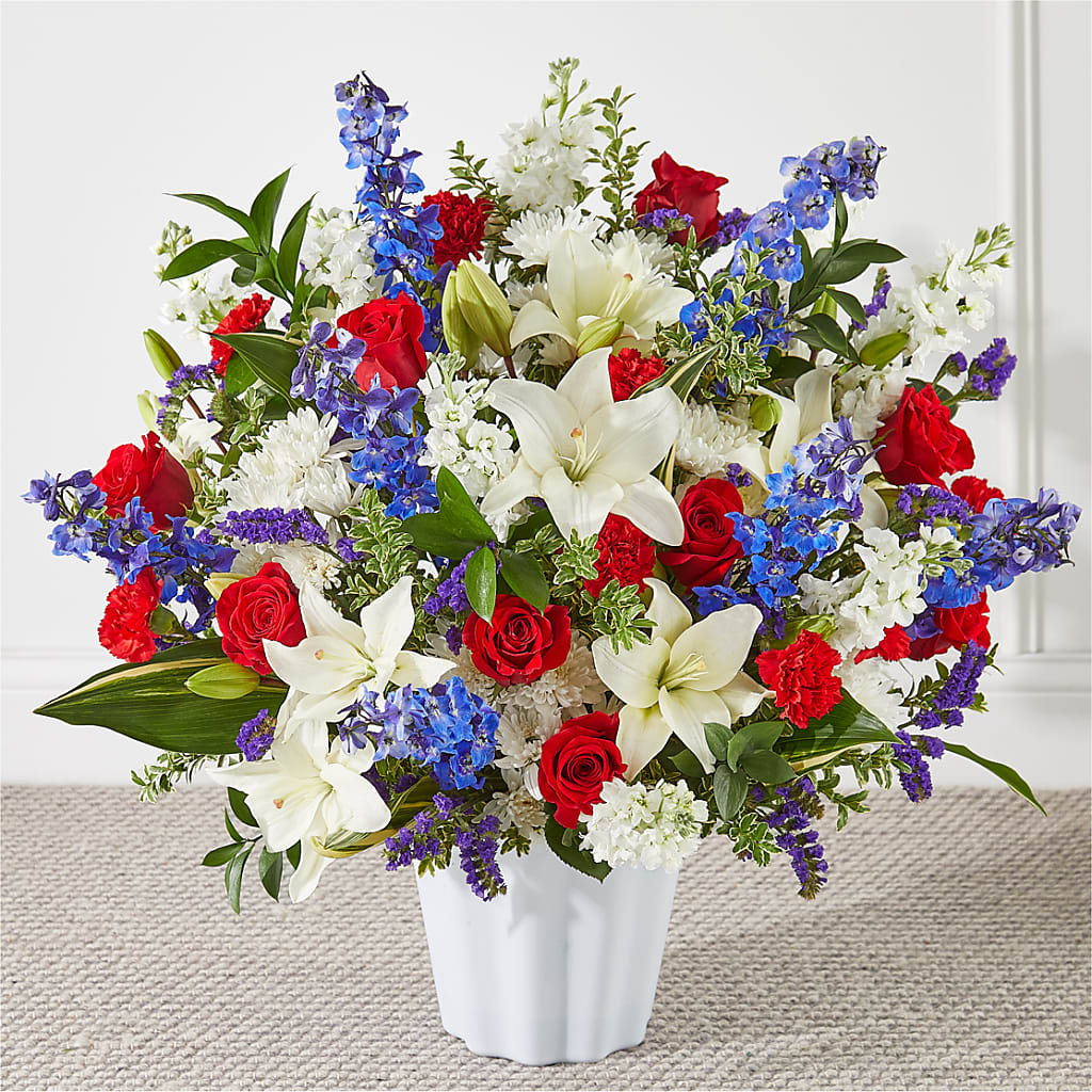 Consoled Floor Basket – Flowers By Aylen Llc, Fort Pierce FL