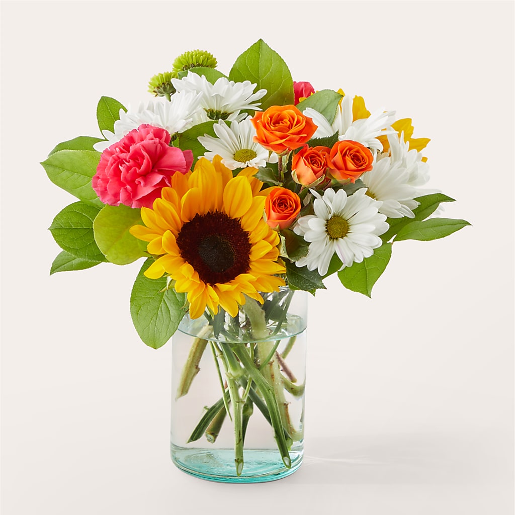 Sun-drenched Blooms Bouquet – Flowers By Aylen Llc, Fort Pierce FL