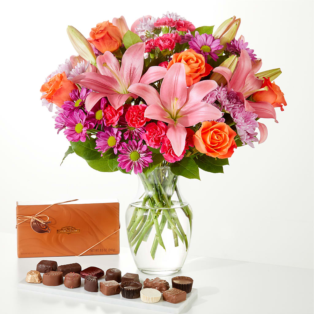 One and Only Bouquet and Chocolate Bundle – Flowers By Aylen Llc, Fort Pierce FL
