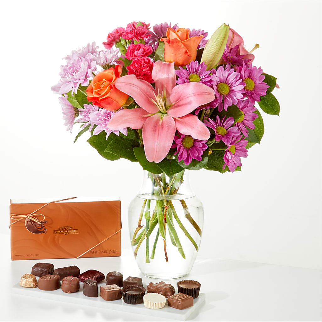 One and Only Bouquet and Chocolate Bundle – Flowers By Aylen Llc, Fort Pierce FL