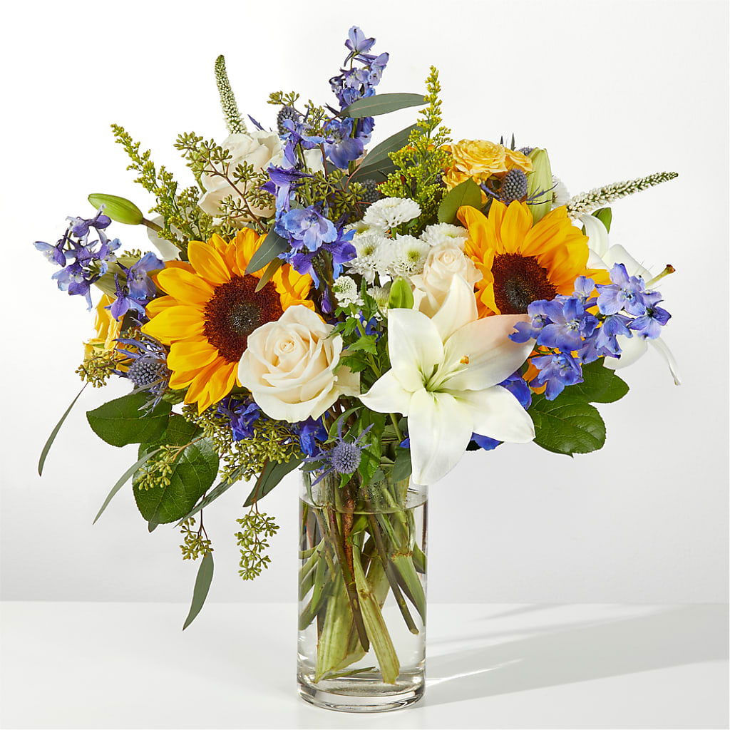 Wonderfully Sunny Bouquet – Flowers By Aylen Llc, Fort Pierce FL