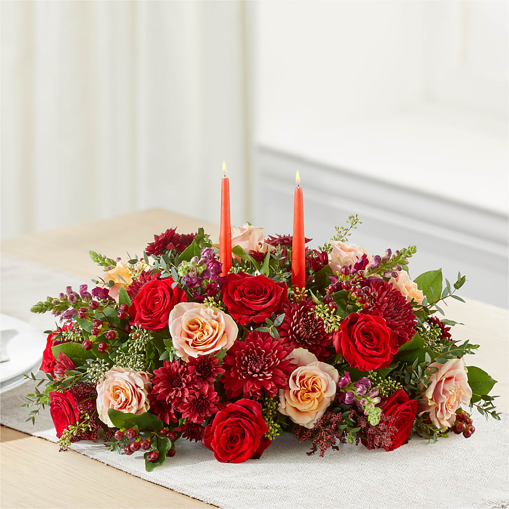 Most Thankful Centerpiece – Flowers By Aylen Llc, Fort Pierce FL