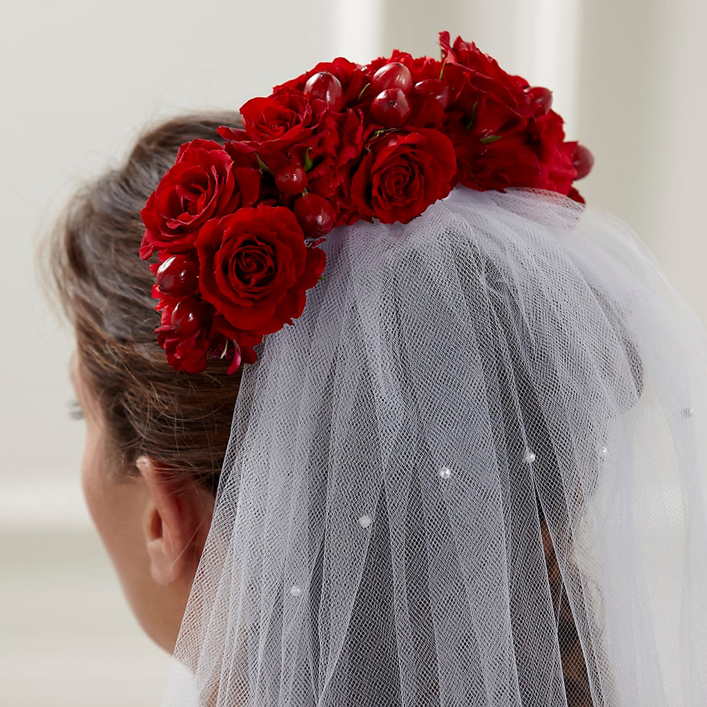 Heart's Happiness Hair Decor – Flowers By Aylen Llc, Fort Pierce FL