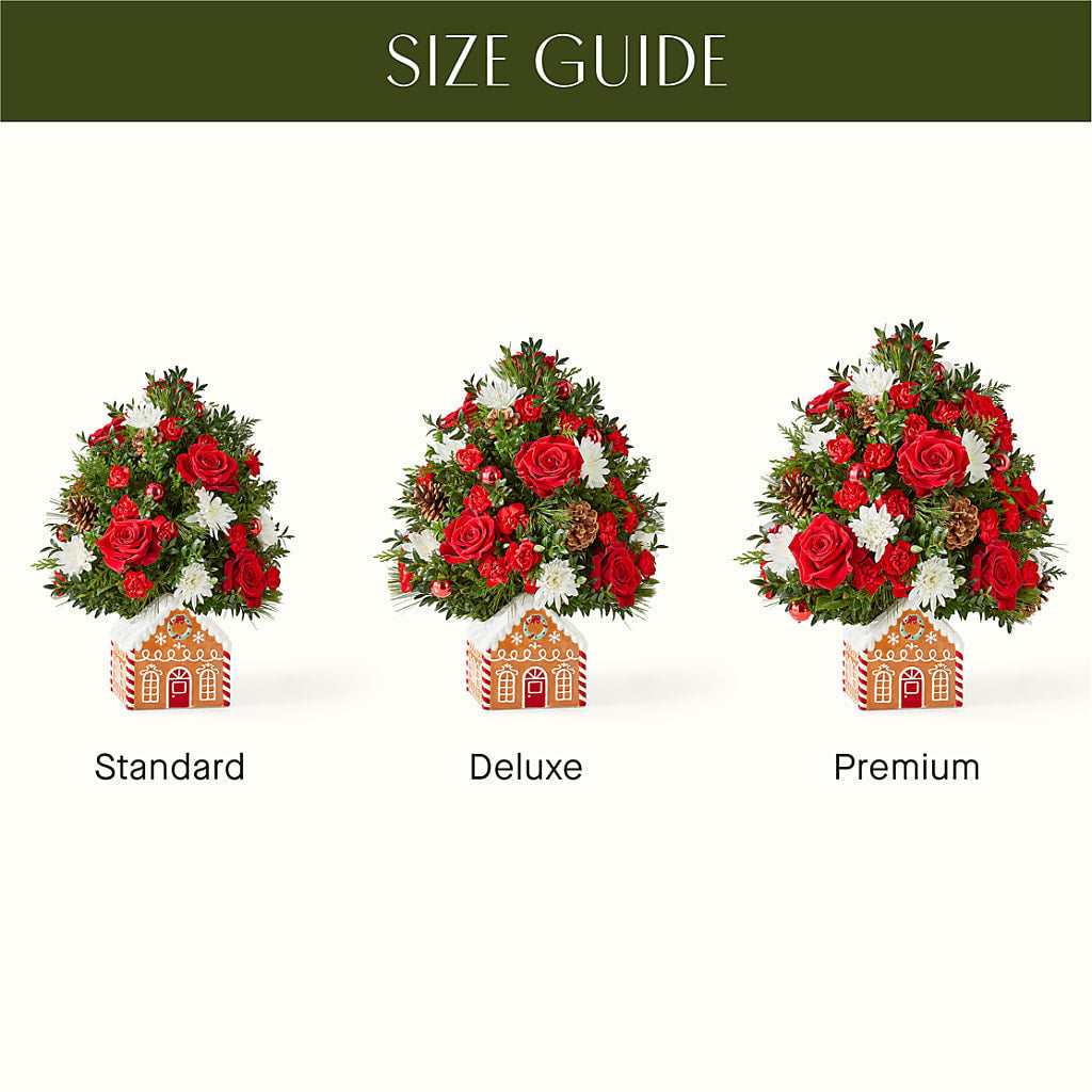 Spiced Gingerbread Tree –  Flowers By Aylen Llc, Fort Pierce FL