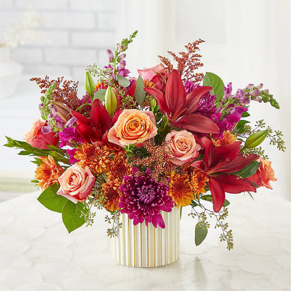 Burgundy Landscape Bouquet –  Flowers By Aylen Llc, Fort Pierce FL