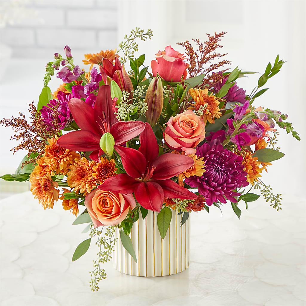 Burgundy Landscape Bouquet –  Flowers By Aylen Llc, Fort Pierce FL