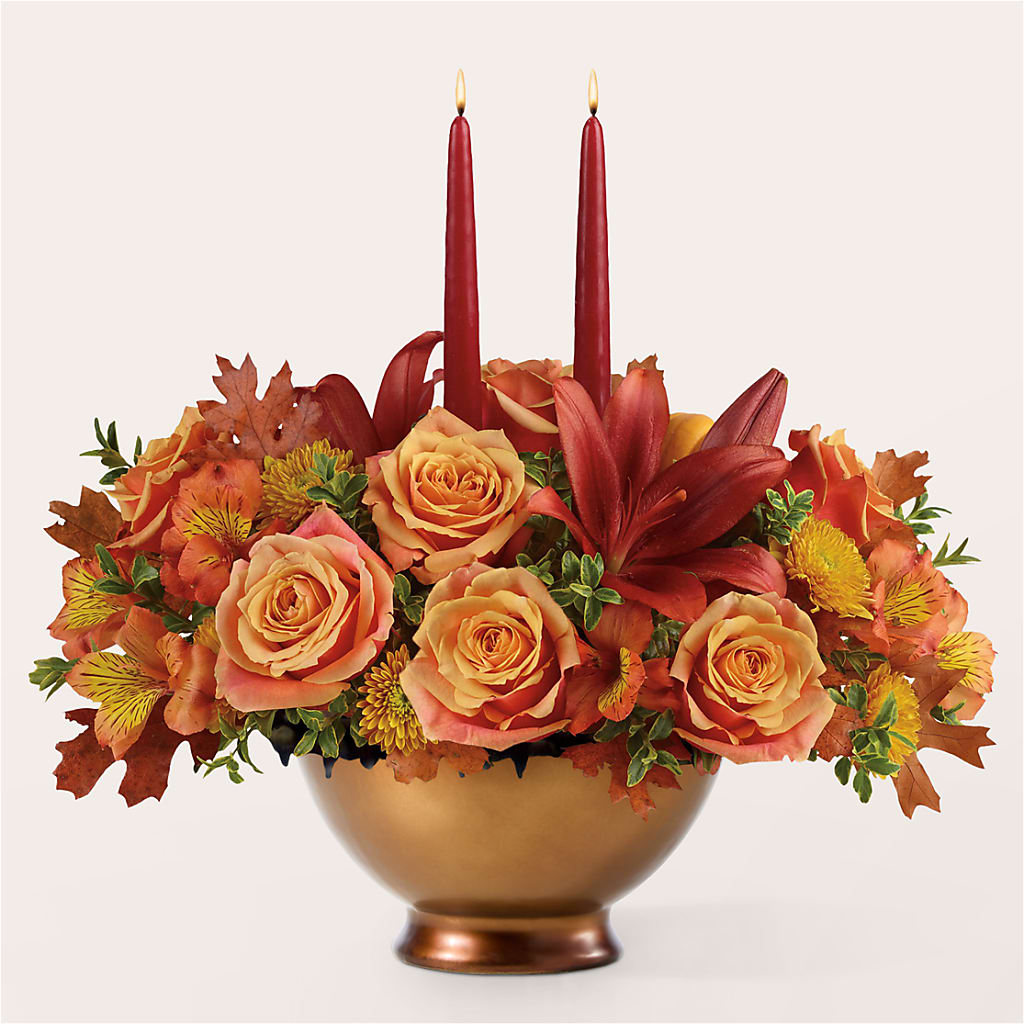 Harvest Table Centerpiece –  Flowers By Aylen Llc, Fort Pierce FL
