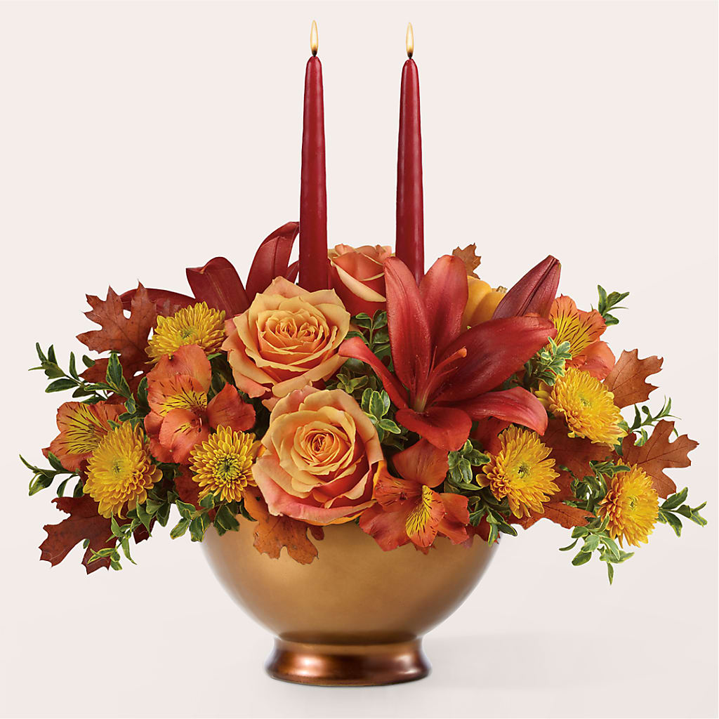 Harvest Table Centerpiece –  Flowers By Aylen Llc, Fort Pierce FL