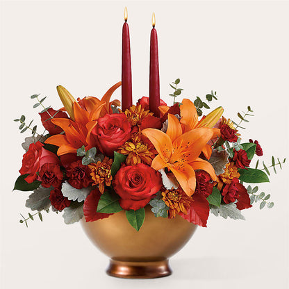 Fruits of Fall Centerpiece –  Flowers By Aylen Llc, Fort Pierce FL