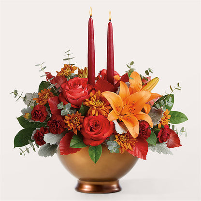 Fruits of Fall Centerpiece –  Flowers By Aylen Llc, Fort Pierce FL