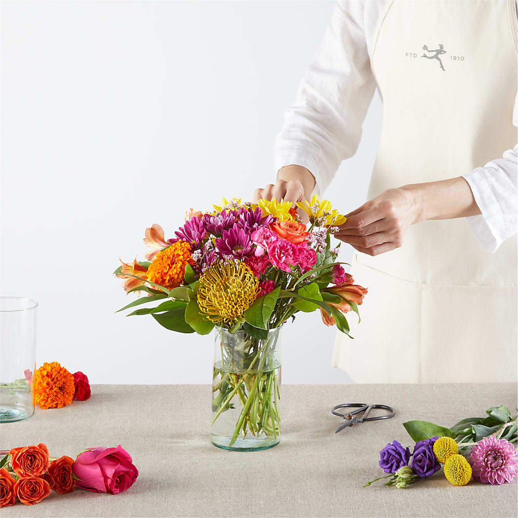 Feast of Color – A Florist Original –  Flowers By Aylen Llc, Fort Pierce FL