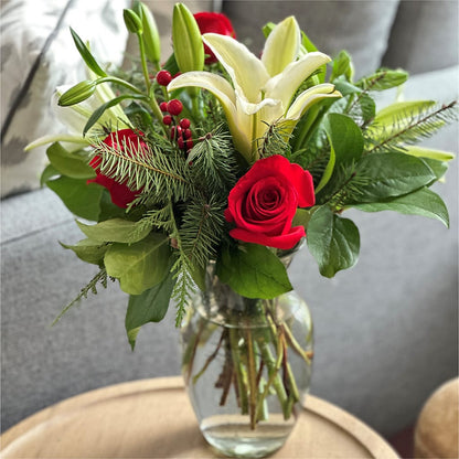 Sparkling Snowflakes Bouquet –  Flowers By Aylen Llc, Fort Pierce FL