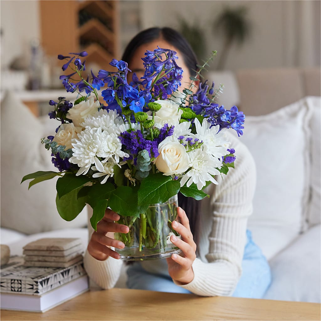 Cerulean Waves Bouquet –  Flowers By Aylen Llc, Fort Pierce FL