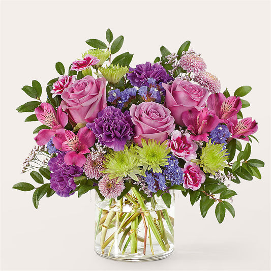 Glass Half Full Bouquet –  Flowers By Aylen Llc, Fort Pierce FL