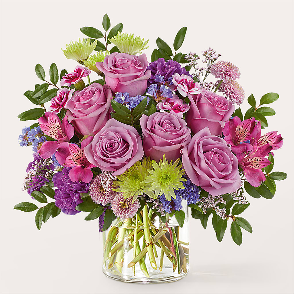 Glass Half Full Bouquet –  Flowers By Aylen Llc, Fort Pierce FL