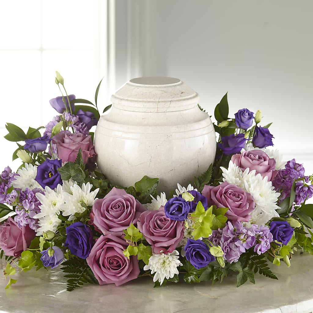 Blooming Sympathy Cremation Adornment –  Flowers By Aylen Llc, Fort Pierce FL