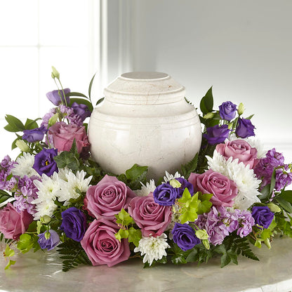 Blooming Sympathy Cremation Adornment –  Flowers By Aylen Llc, Fort Pierce FL
