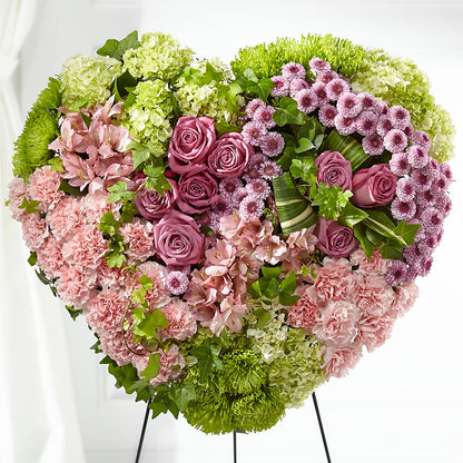 Heartwarming Standing Heart –  Flowers By Aylen Llc, Fort Pierce FL