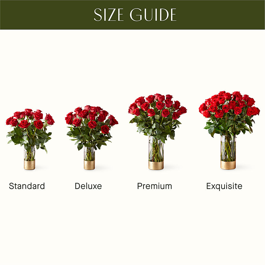 Classic Love Red Rose Bouquet –  Flowers By Aylen Llc, Fort Pierce FL