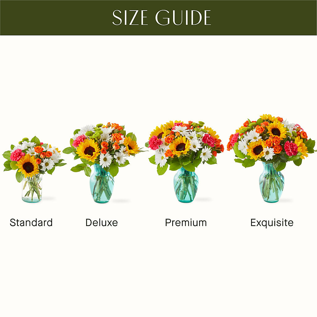 Sun-drenched Blooms Bouquet –  Flowers By Aylen Llc, Fort Pierce FL