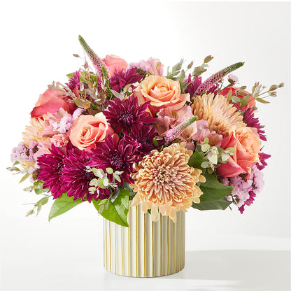 Berry Cobbler Bouquet with Ivory Vase –  Flowers By Aylen Llc, Fort Pierce FL