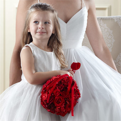 Pure at Heart Flower Girl Arrangement –  Flowers By Aylen Llc, Fort Pierce FL